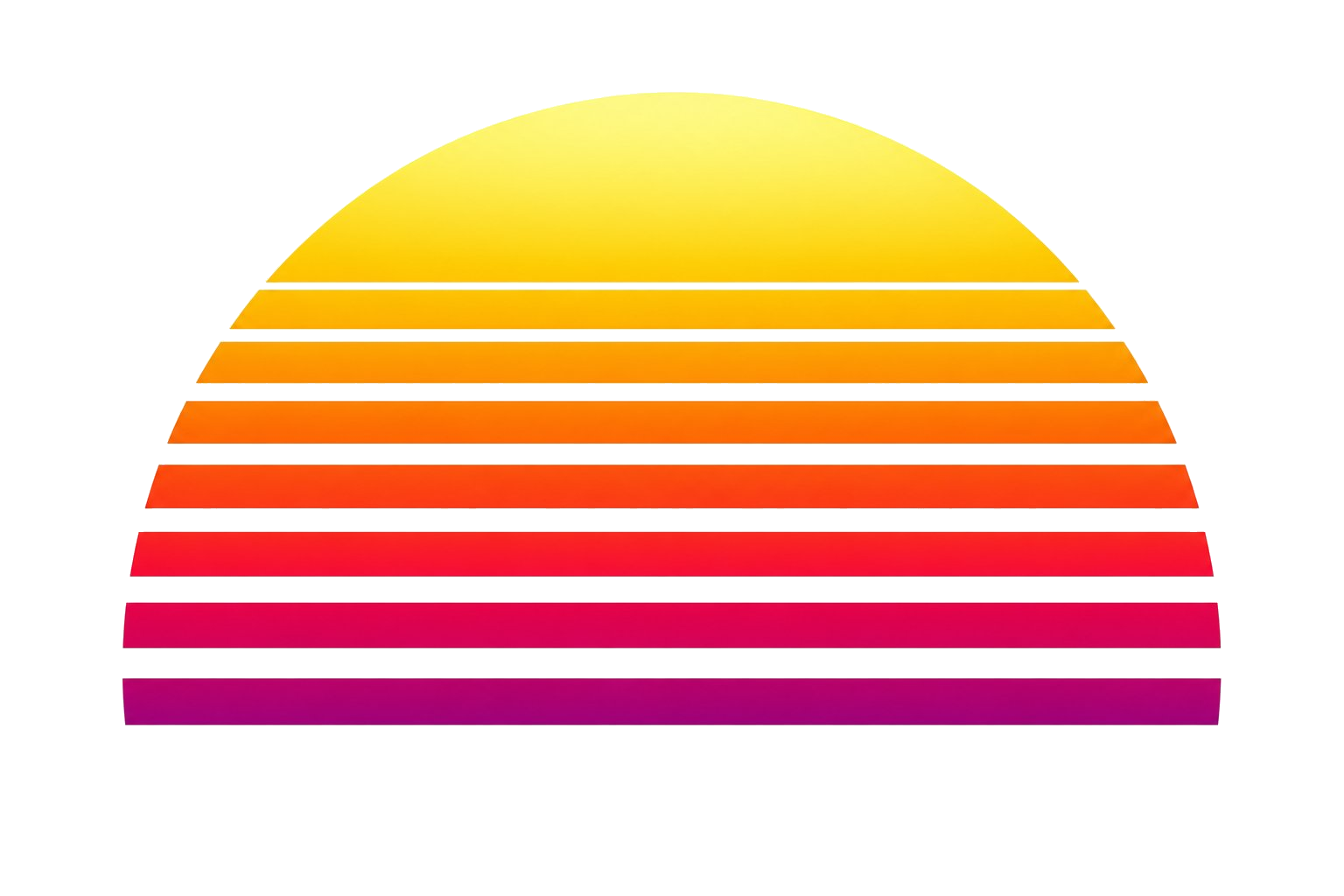 Retro sun